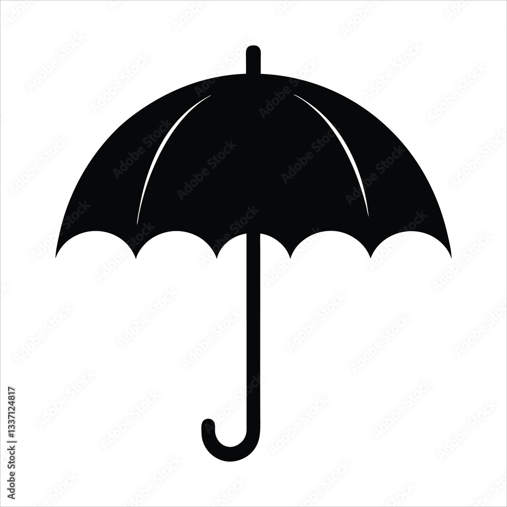 Umbrella Silhouette Vector At Design Umbrella Silhouette Vector At Design