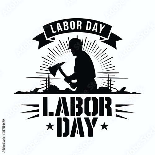 Labor Day Vector And Illustration Design.