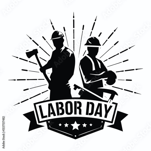 Labor Day Vector And Illustration Design.