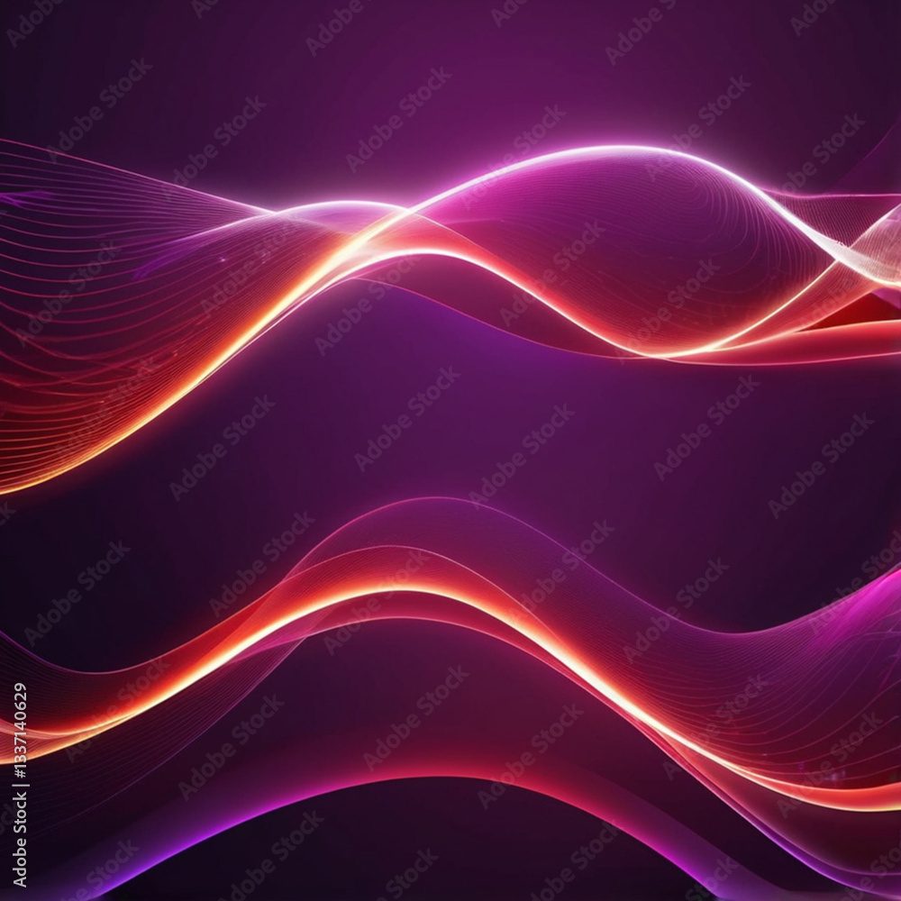 Fototapeta premium Abstract Colorful Wave Background
