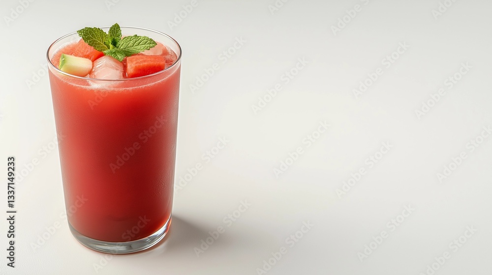 tomato juice in glass tomato juice in glass