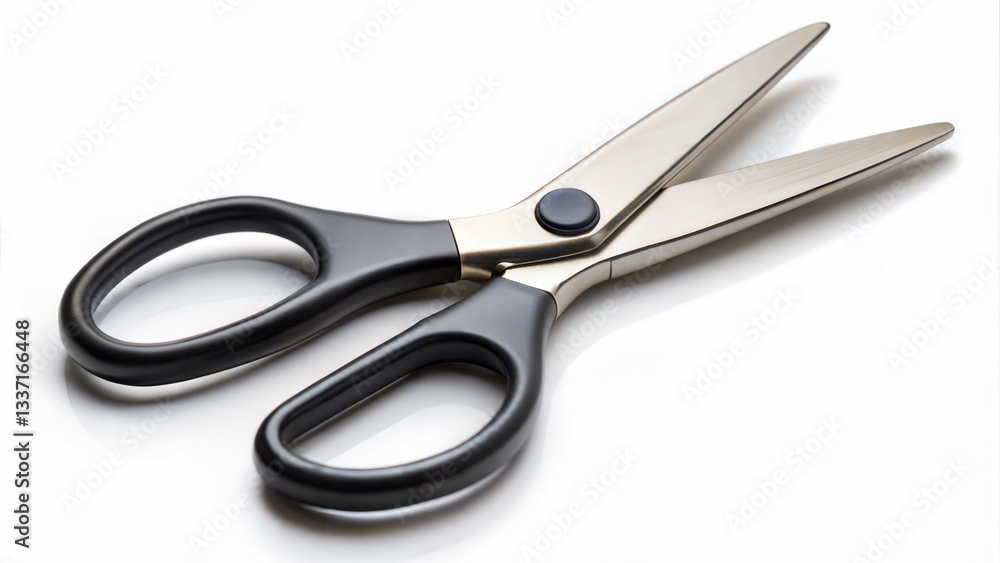 Durable Stainless Steel Scissors with Ergonomic Handles for Office, Crafting, and Home Use Durable Stainless Steel Scissors with Ergonomic Handles for Office, Crafting, and Home Use