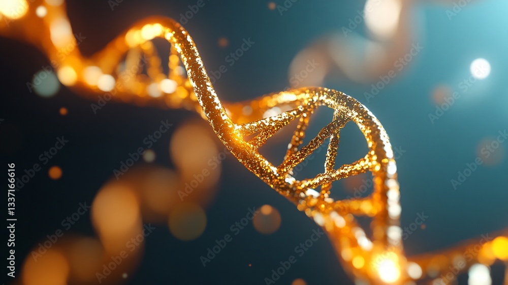 Colorful DNA strands glowing in abstract background, vibrant visualization of genetics for science and education themes. Colorful DNA strands glowing in abstract background, vibrant visualization of genetics for science and education themes.