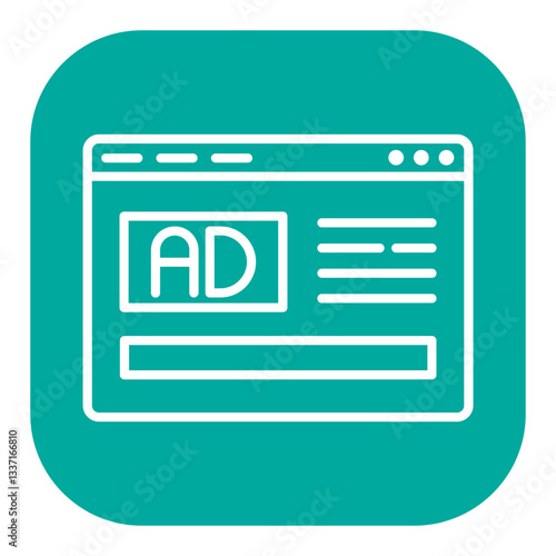 Website Ads Icon