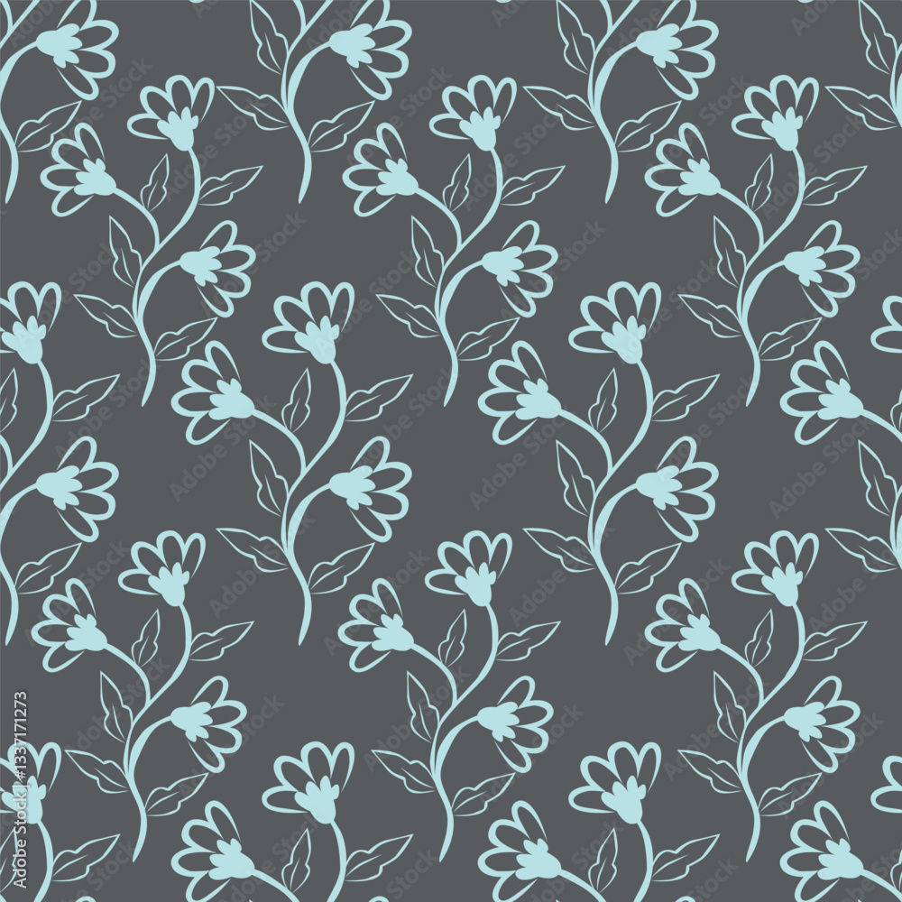 floral seamless allover design pattern floral seamless allover design pattern