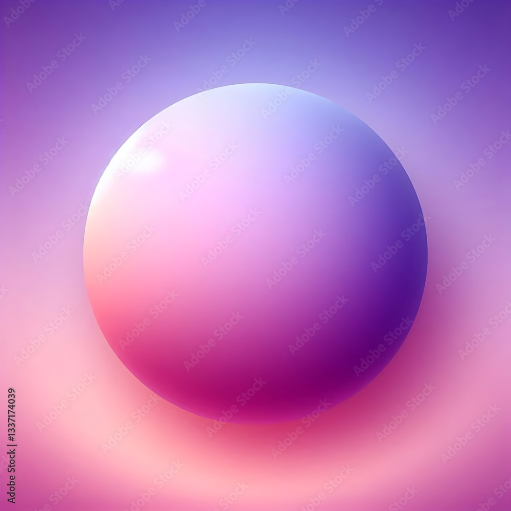 Gradient Orb Abstract: Purple and Pink Glow Gradient Orb Abstract: Purple and Pink Glow