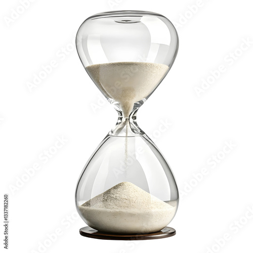 Classic Wooden Hourglass A Timeless Symbol of Elegance and Precision