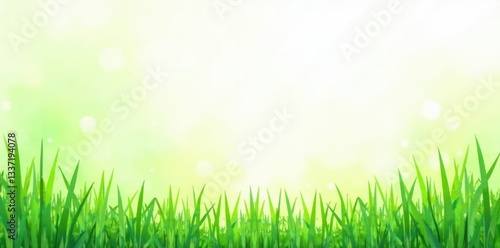 Green summer grass watercolor background, modern pastel splash pattern , grass, texture, modern