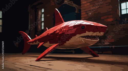Brick shark