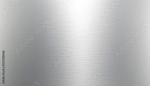Seamless brushed aluminum texture, silver metallic shine, high-tech, seamless