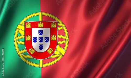 portuguese flag for national Day or Independence Day of portugal