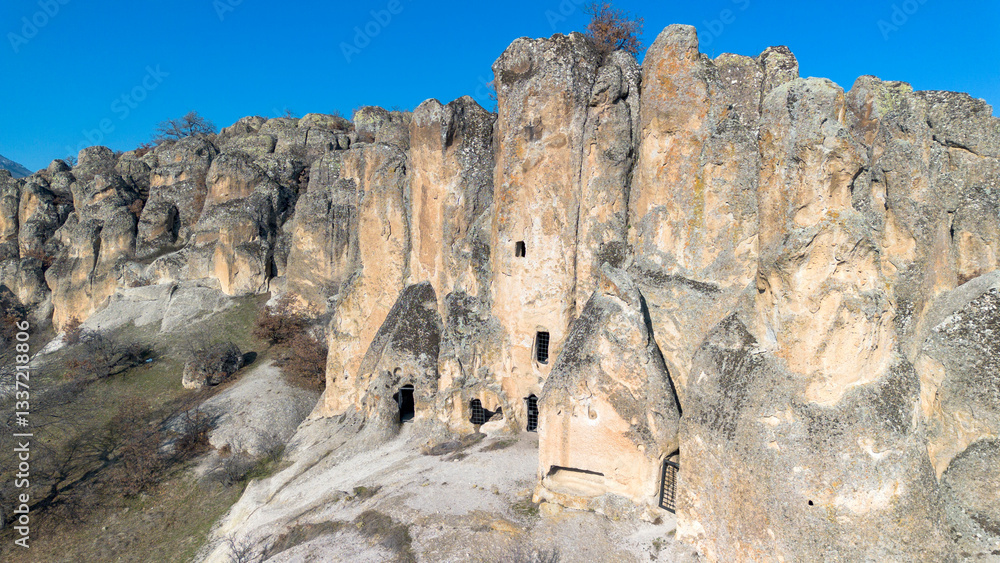 Kilistra Ancient City, the historical ancient city of Konya
