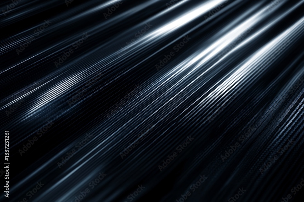 Abstract metallic streaks. Dark, diagonal lines with light highlights Abstract metallic streaks. Dark, diagonal lines with light highlights