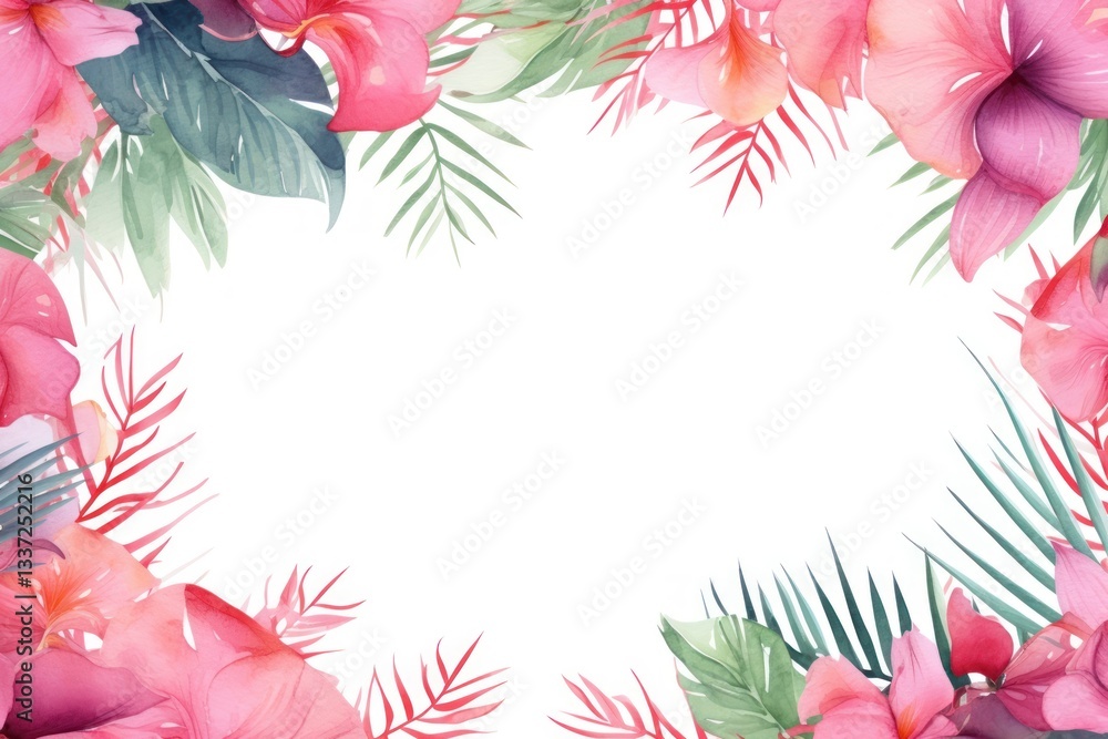 Obraz premium Palm spring outdoors painting nature.