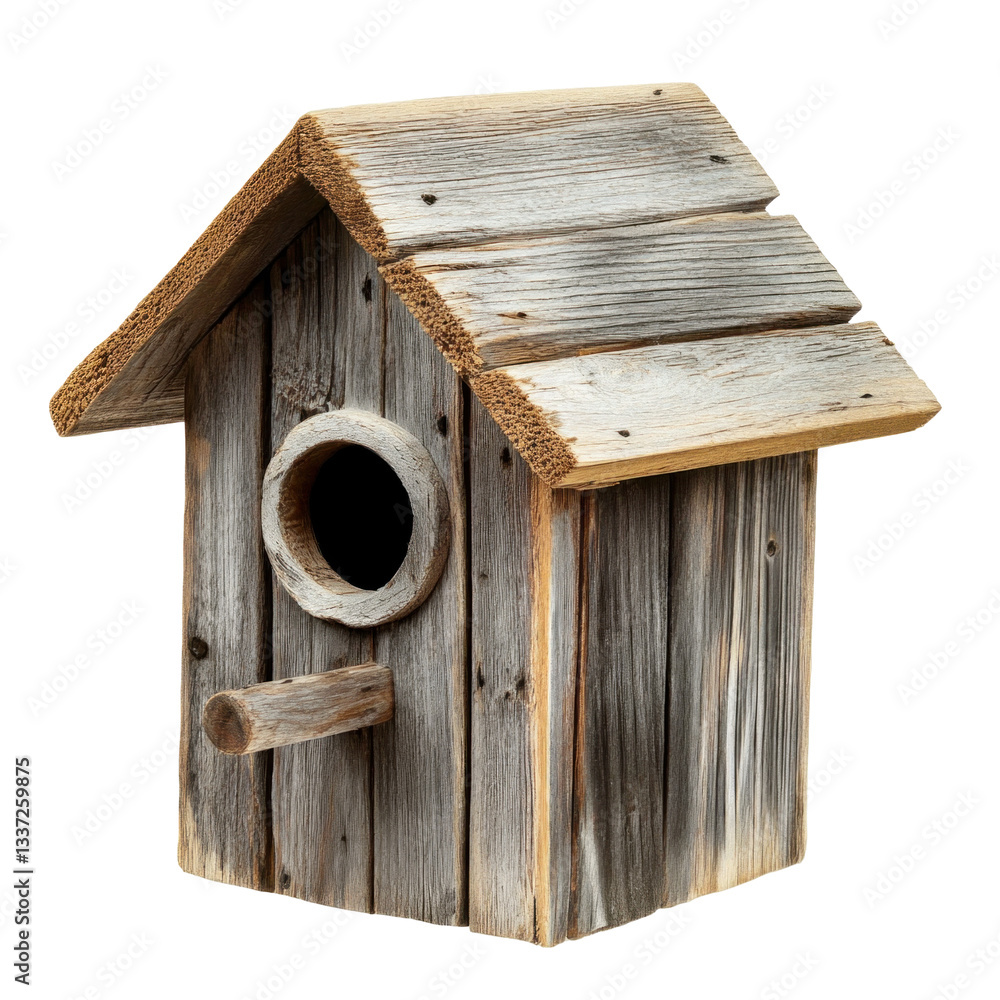 wooden bird house wooden bird house