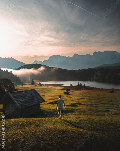 Sunrise at Geroldsee