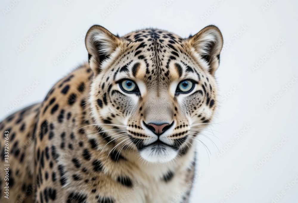 Fototapeta premium close up portrait of a leopard