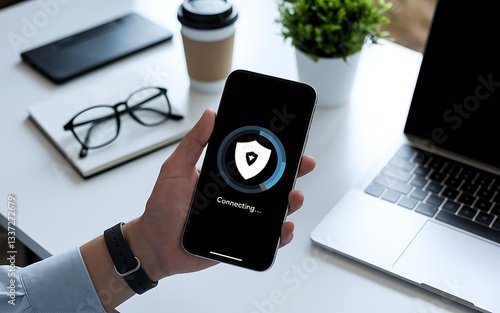 VPN Security: Protecting Online Privacy on Mobile Devices, online privacy, secure browsing, cybersecurity, VPN encryption, digital security, anonymous browsing, cyber protection, private network.