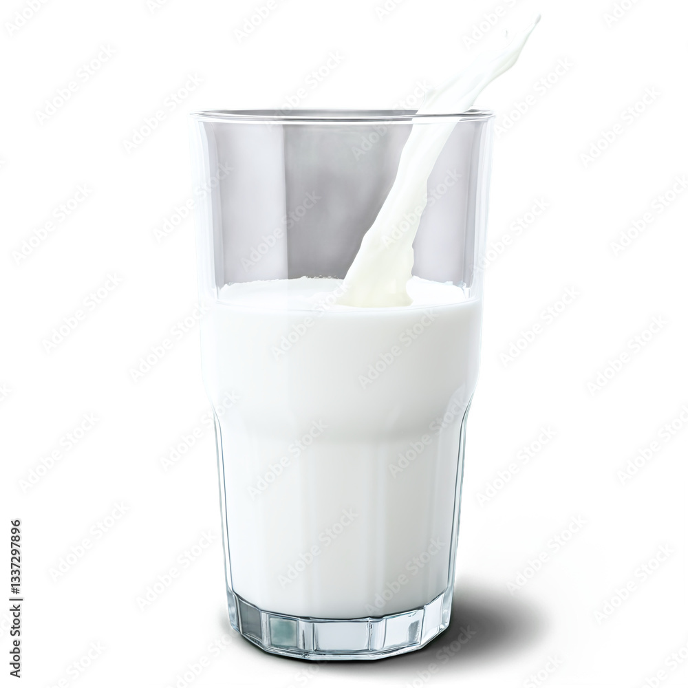 glass of milk isolated on transparent background glass of milk isolated on transparent background
