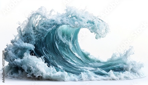 Fototapeta Naklejka Na Ścianę i Meble -  Powerful ocean wave (2)