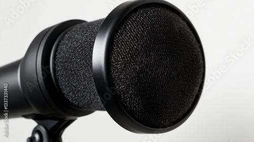 Studio Condenser Microphone with Pop Filter and Foam Windscreen for Recording