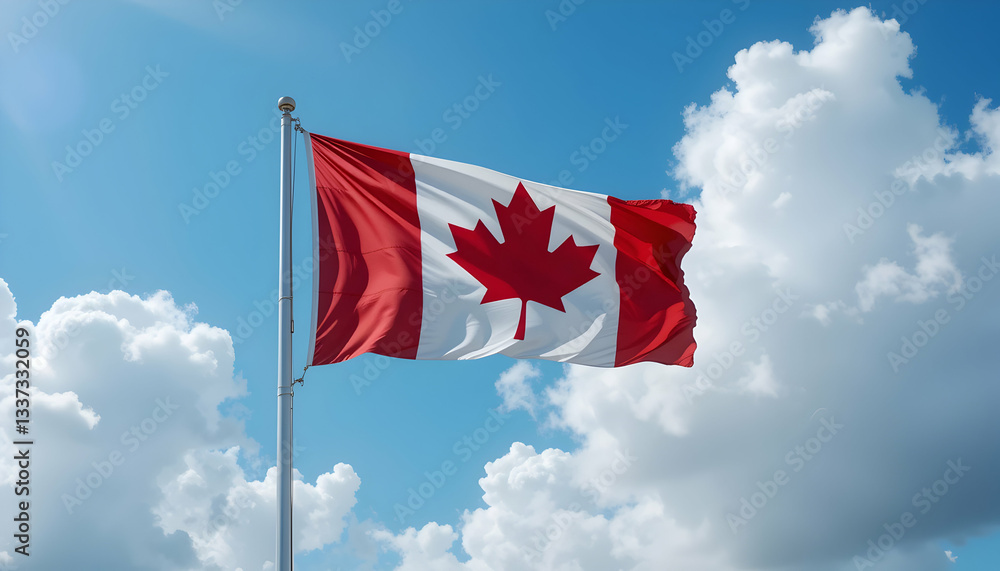 Canadian Flag HighRes Image Canadian Flag HighRes Image