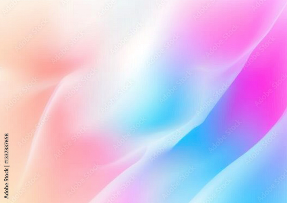 Obraz premium Rainbow gradient design on transparent background