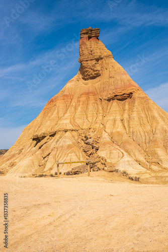 Obraz na płótnie Désert de Bardenas w salonie