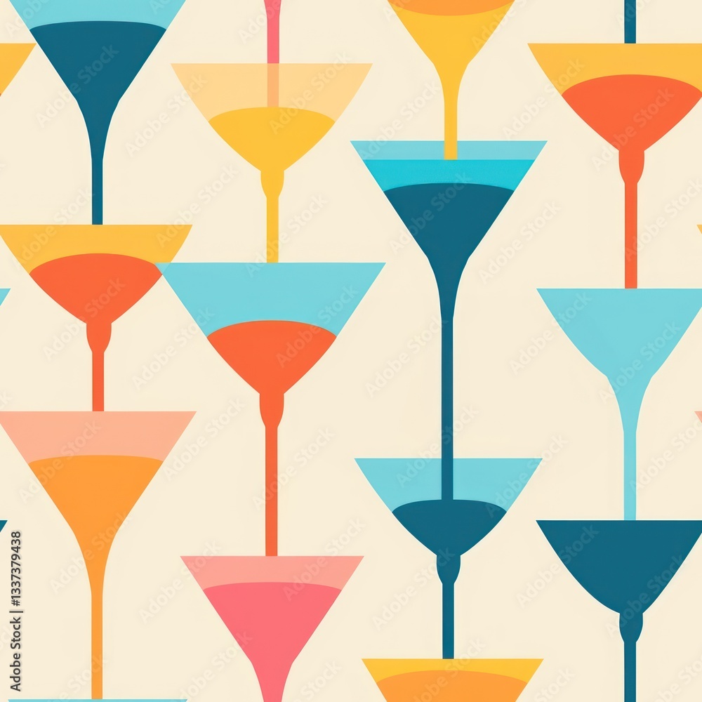 Cocktail glass backgrounds martini pattern. Cocktail glass backgrounds martini pattern.