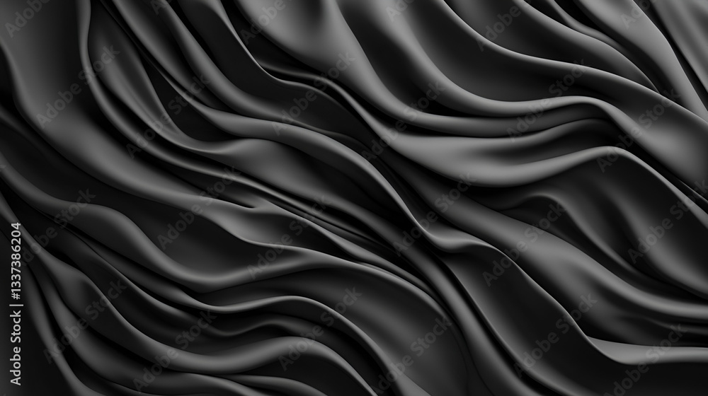 Fototapeta premium Dark Gradient Background with Mysterious Grain