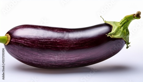 Wallpaper Mural eggplant on white and transparent background Torontodigital.ca