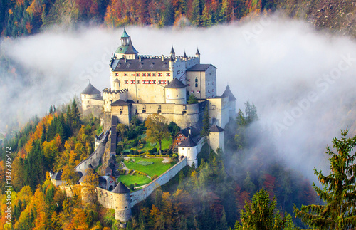 Die Burg Hohenwerfen in Werfen
