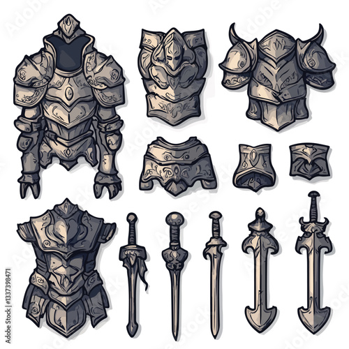 Armor Elements for Game User Interface Design