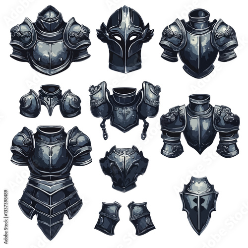 Armor Elements for Game User Interface Design