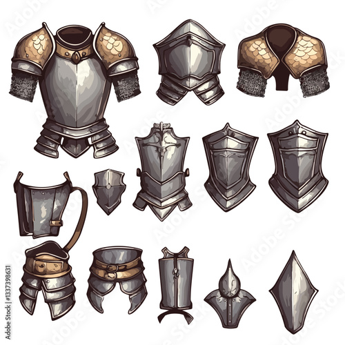 Armor Elements for Game User Interface Design