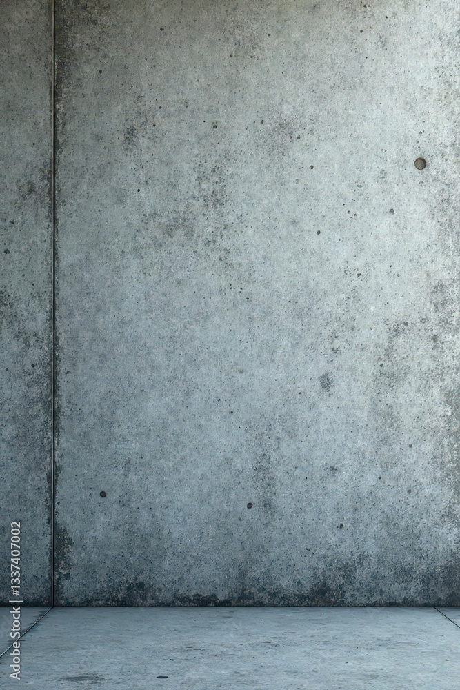 Rough, aged concrete wall; grey, textured surface, block, facade, old Rough, aged concrete wall; grey, textured surface, block, facade, old