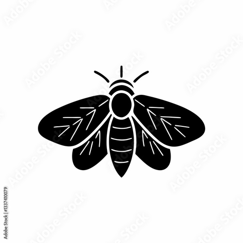 creative details Firefly Icon vector illustration