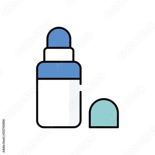 Lip Balm vector icon stock illustration