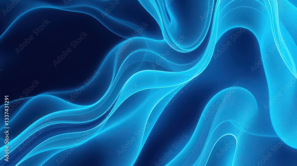 Obraz premium blue abstract background