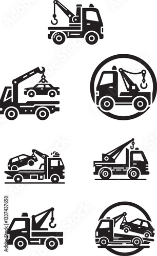 towing truck icons