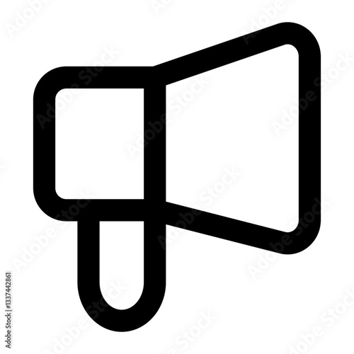 bullhorn icon for illustration