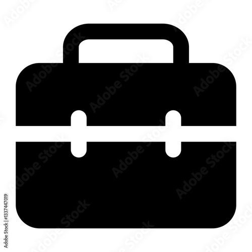 briefcase icon for illustration