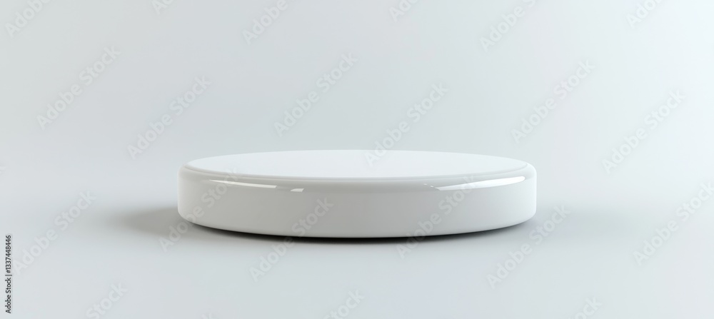 Blank White Round Display Platform (2) Blank White Round Display Platform (2)