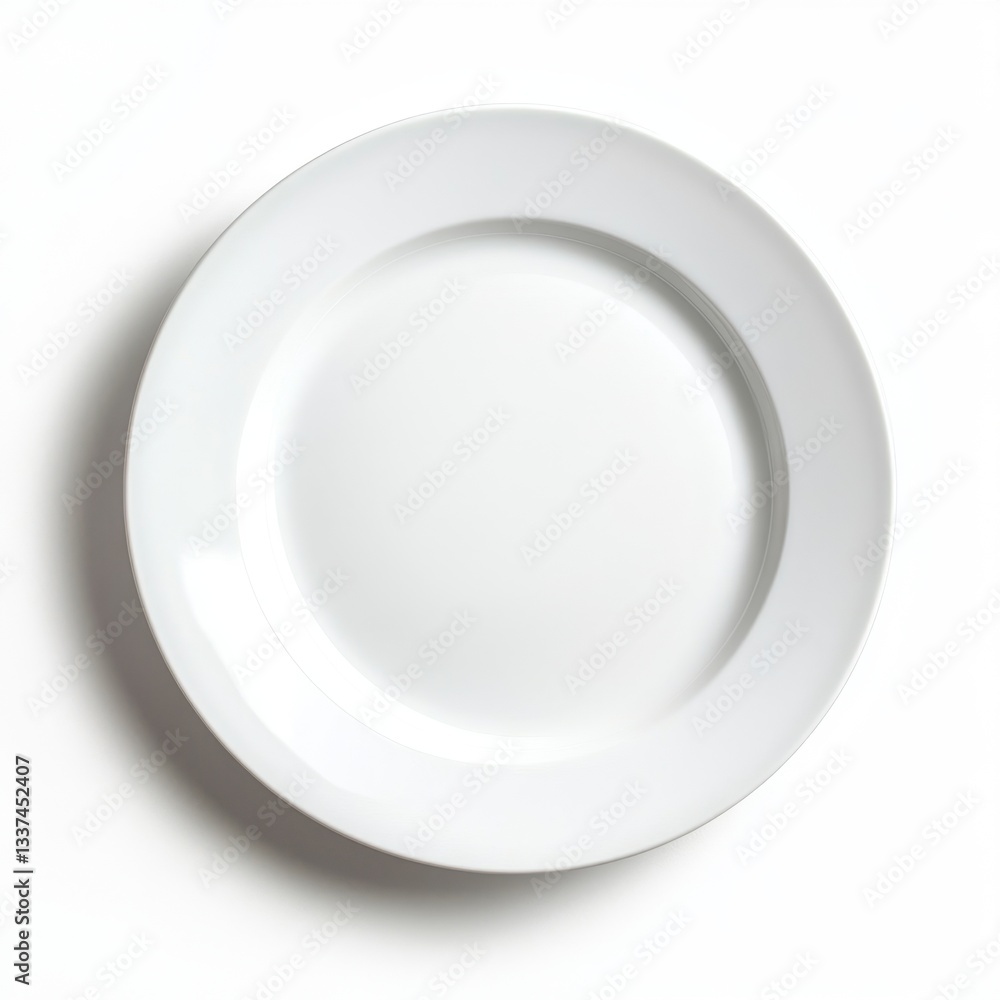 Empty white dinner plate (1) Empty white dinner plate (1)