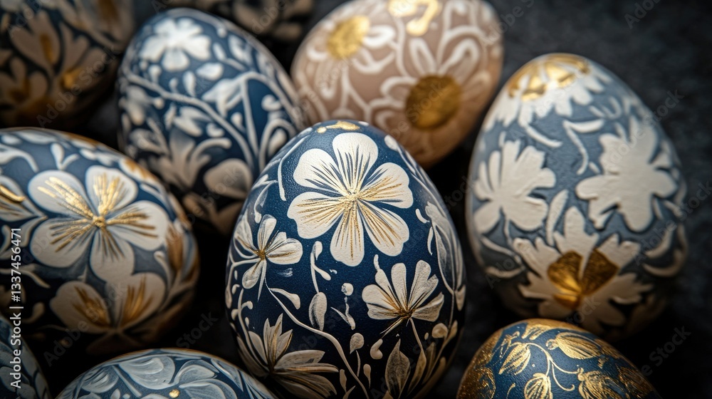An Easter decoration with cool chicken and egg. Easter holiday concept. An Easter decoration with cool chicken and egg. Easter holiday concept.