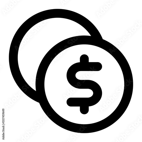 cent icon for illustration