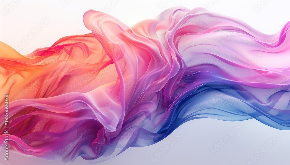Aesthetic wallpaper with abstract wave background with attractive and colorful color Generate AI Aesthetic wallpaper with abstract wave background with attractive and colorful color Generate AI