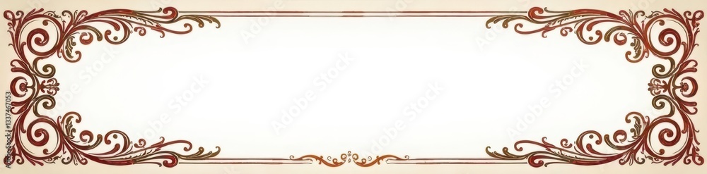 Intricate swirls & flourishes, elegant script frame, elegant, scroll Intricate swirls & flourishes, elegant script frame, elegant, scroll