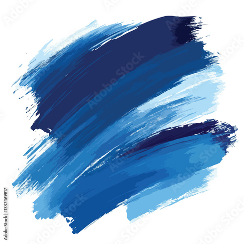 Deep Blue Textured Surface Abstract Pattern Background