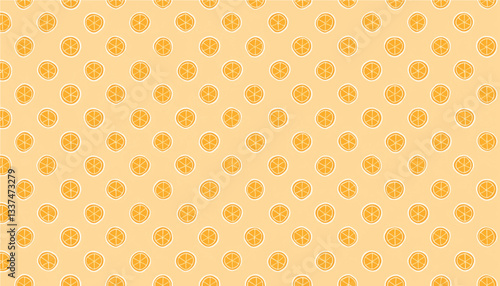 oranges - seamless vector pattern